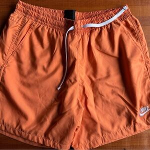 Nike Sportswear Orange Shorts